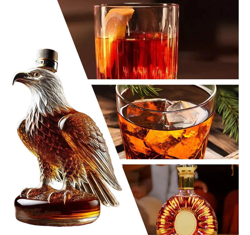 Dog Whiskey Bottle