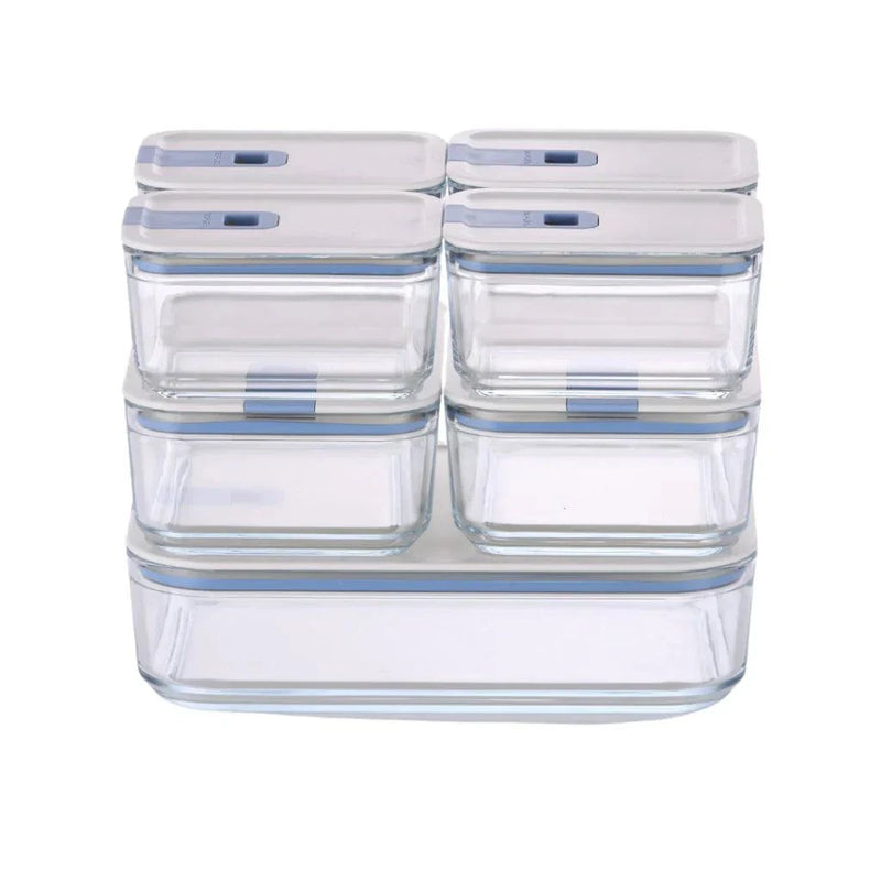 Perfect Seal™ Neoflam – 7 Potes de Vidro Herméticos